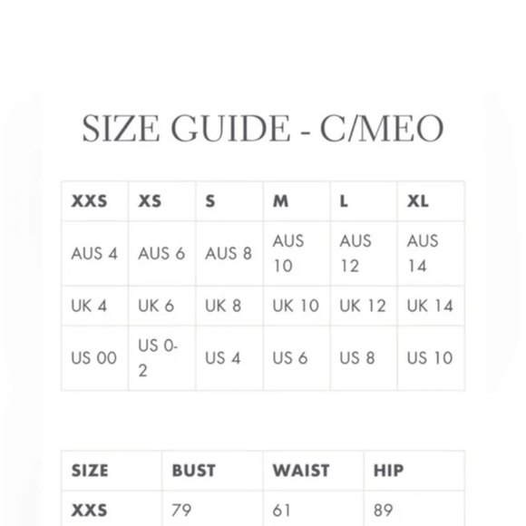 C/MEO Collective Denim Wide Leg Out of Sight Jumpsuit size 4 - Picture 5 of 5